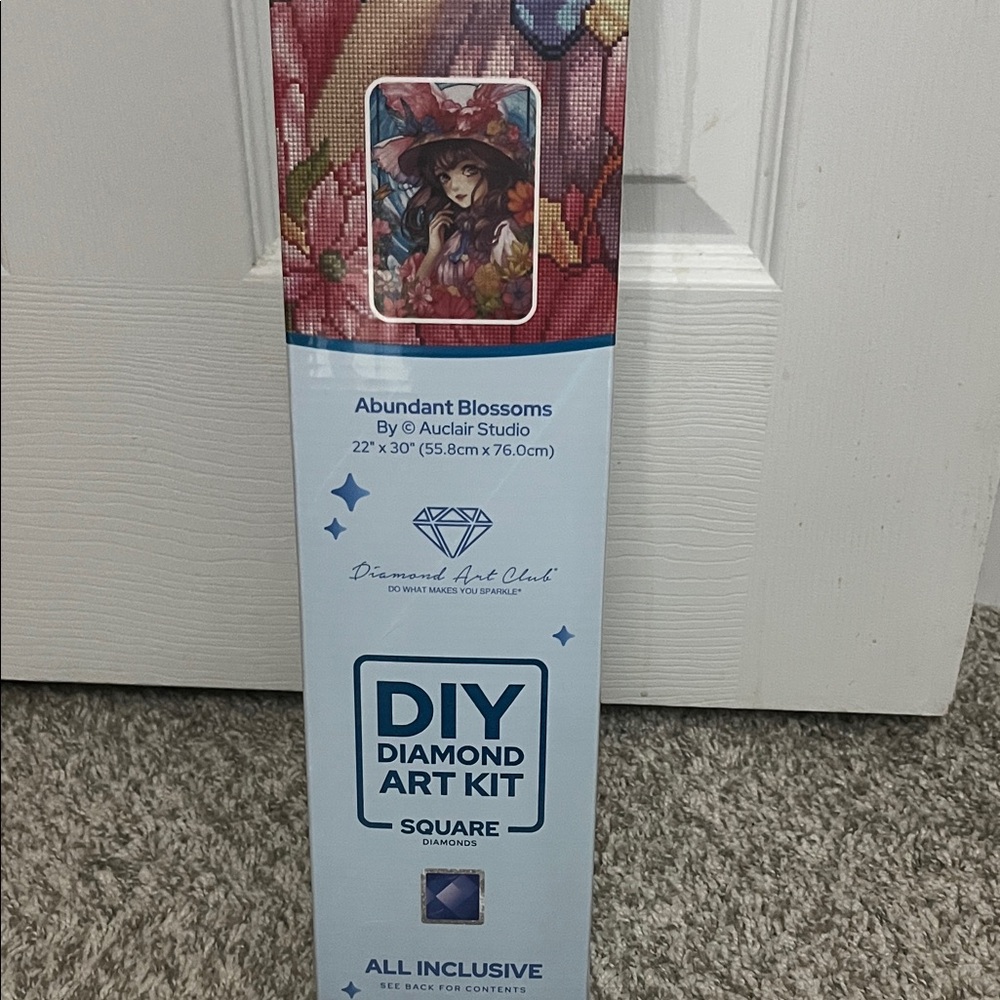 DIY Diamond Art Kit - Abundant Blossoms DAC square